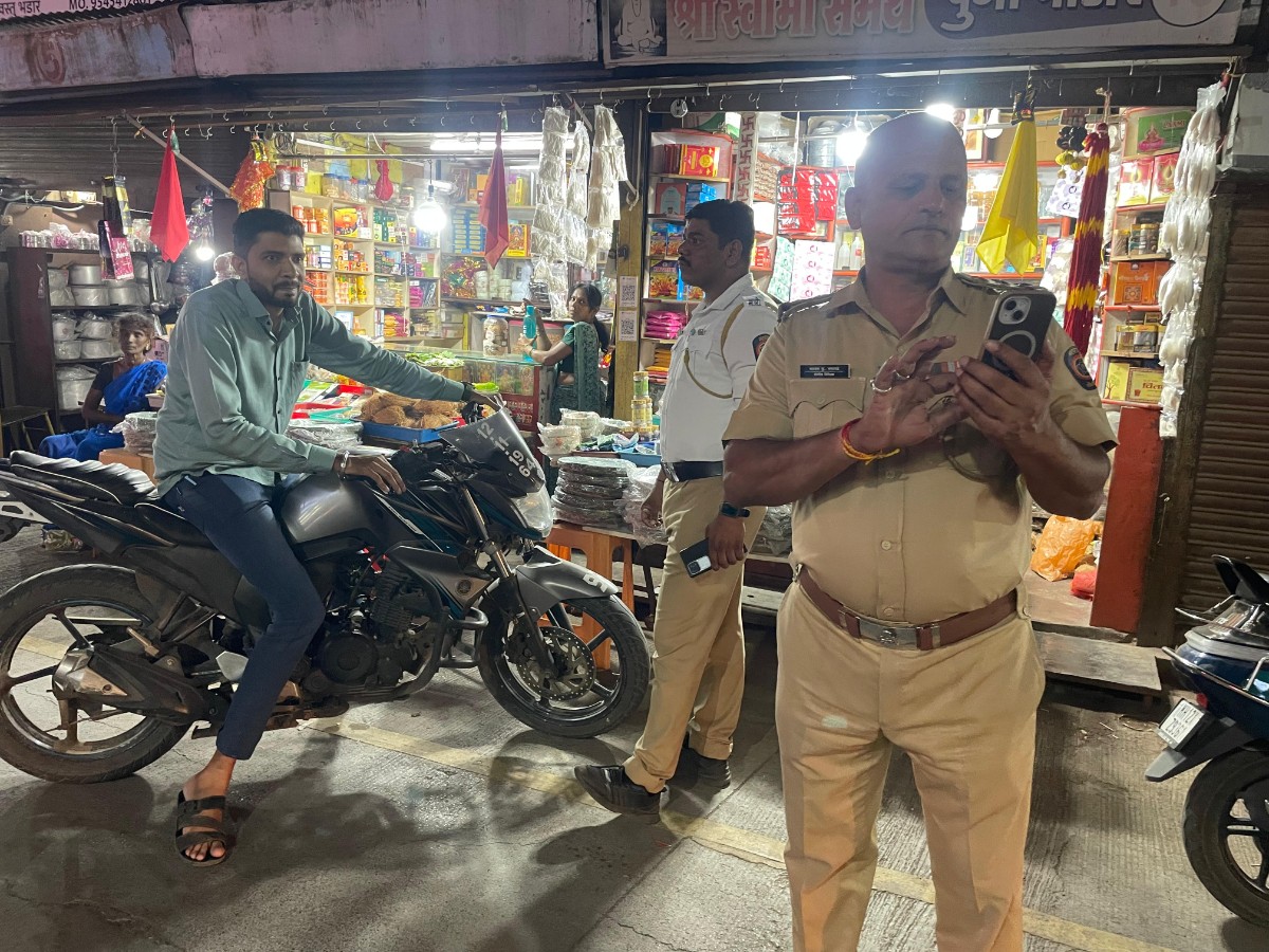 शिरवळ पोलिसांची वाहतूक नियमांविरोधात धडक मोहीम